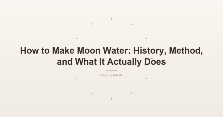 Feat Moon Water Guide