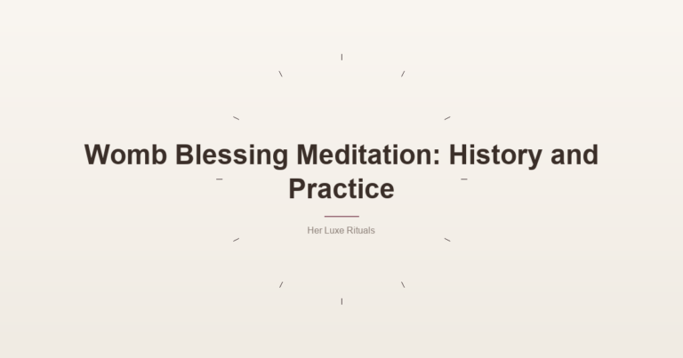 Feat Womb Blessing Meditation