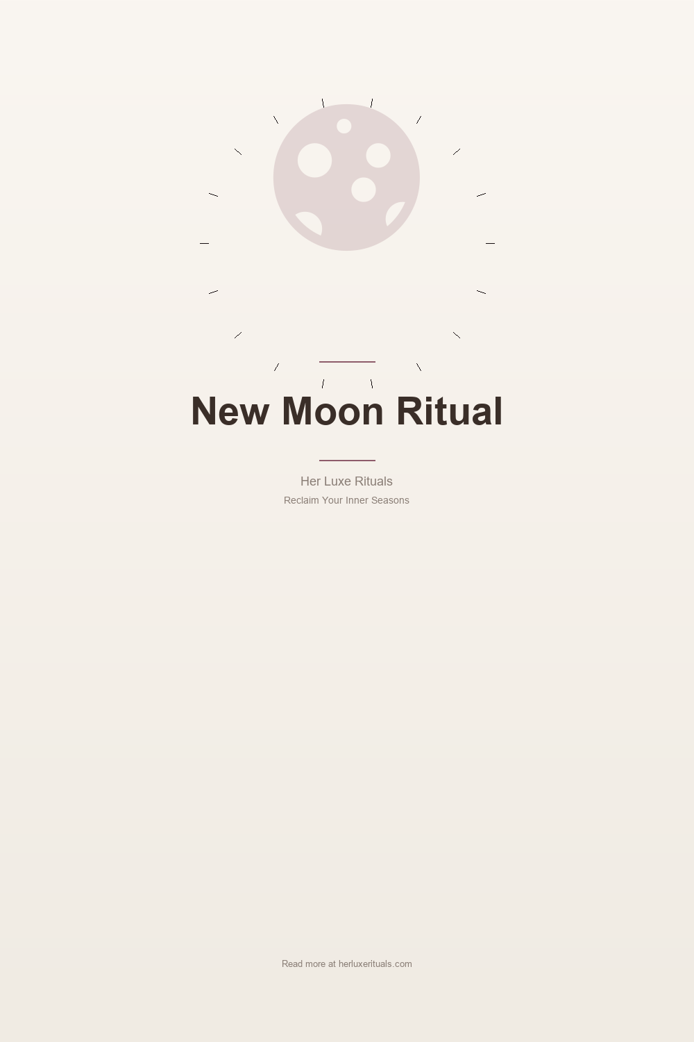 New Moon Ritual: Planting Seeds in the Dark — Pinterest Pin