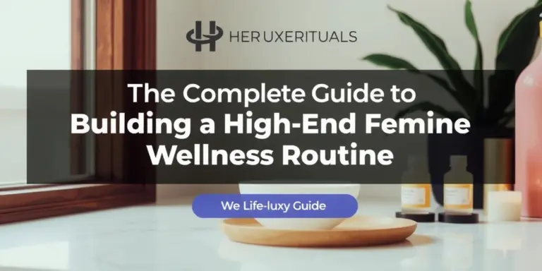The Complete Guide to Building a High-End Feminine Wellness Routine at Home - herluxerituals