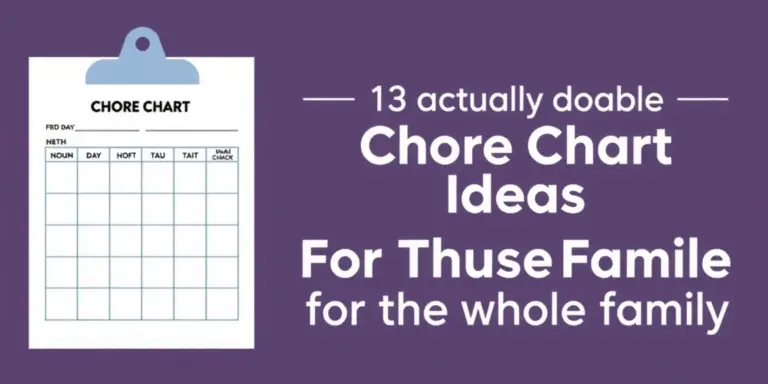 13 actually doable chore chart ideas for the whole family - herluxerituals