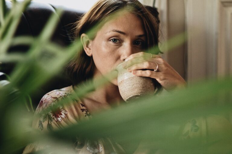 A bright lifestyle photo depicting craft morning ritual mindful productivity.