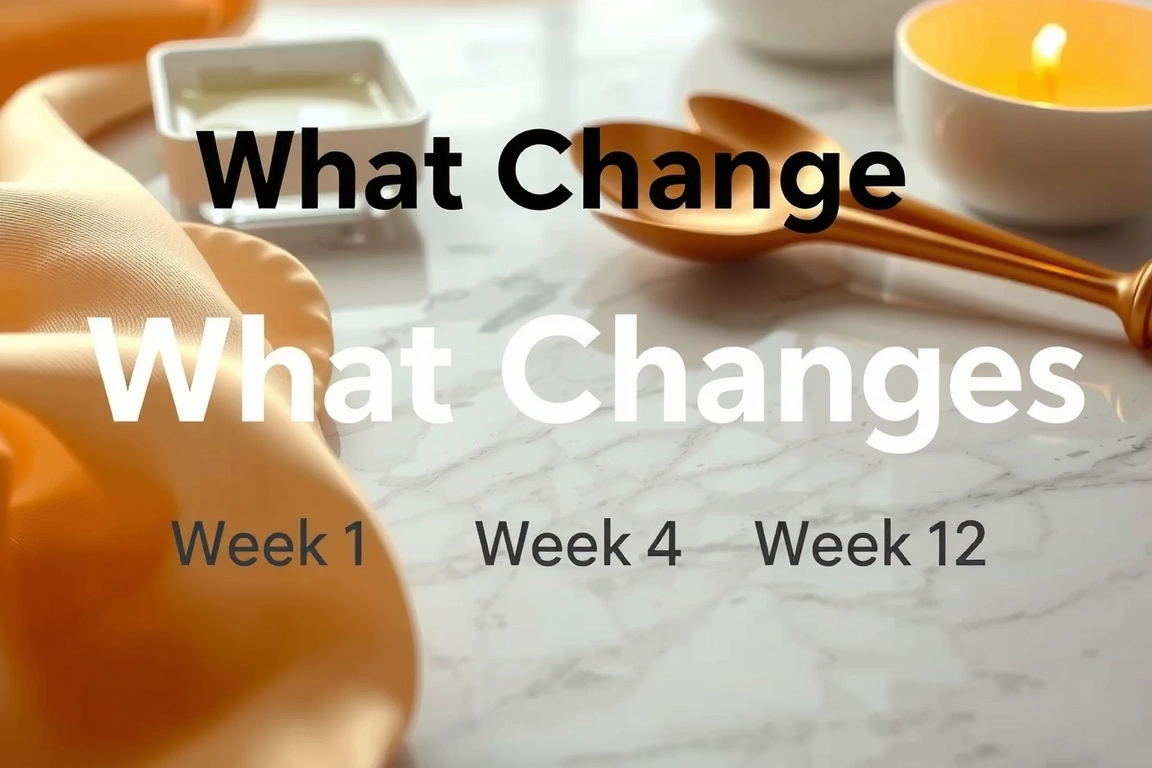 Results Timeline: What Changes in Week 1, Week 4, and Week 12 — Self-Care Ritual Planner Template: Design Your Weekly Wellness Schedule