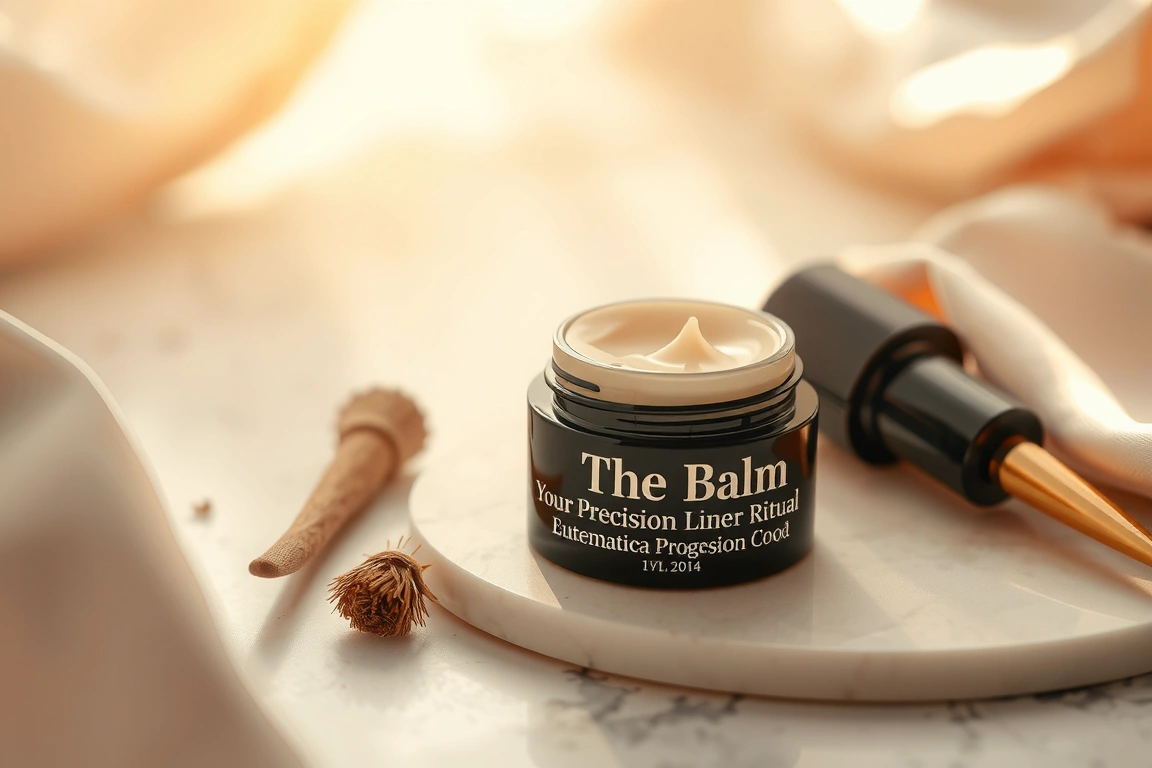 The Balm (Your Precision Liner Ritual) — The Philosophy of Pen and Potion: Your Ritual Blueprint